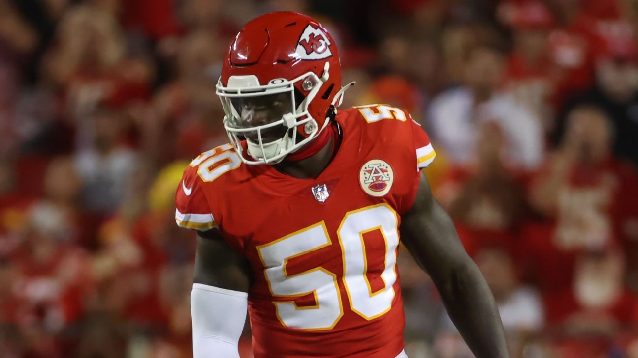 Kansas City Chiefs starting LB Willie Gay suspended four games