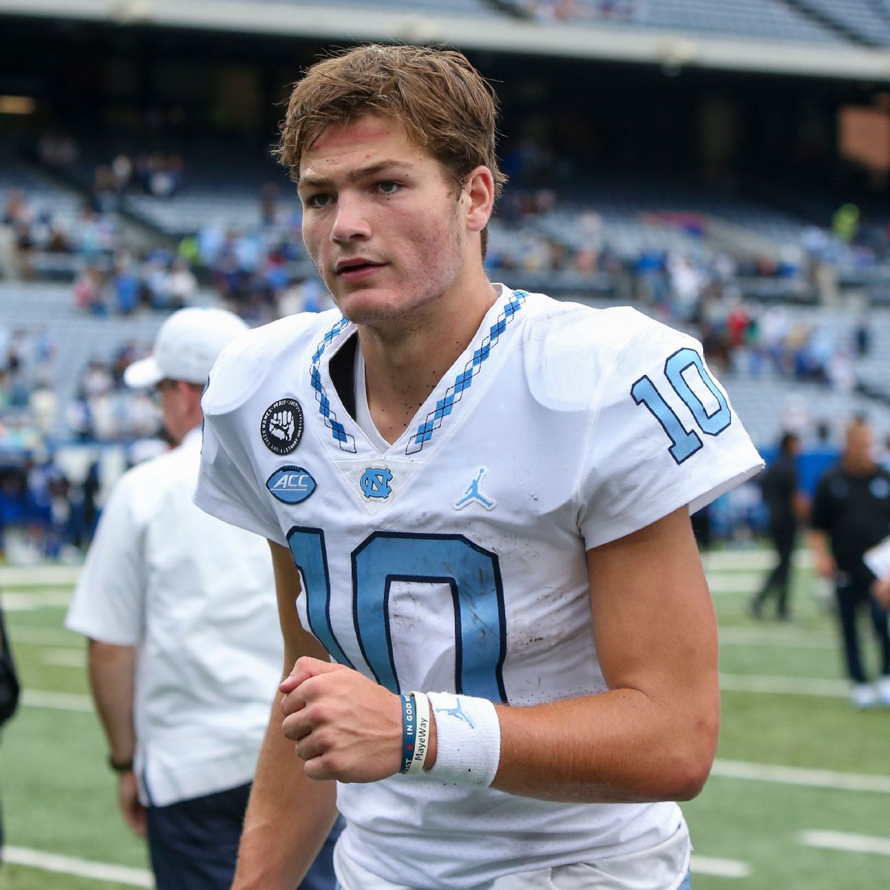 North Carolina Tar Heels QB Drake Maye apologizes for jab at NC State