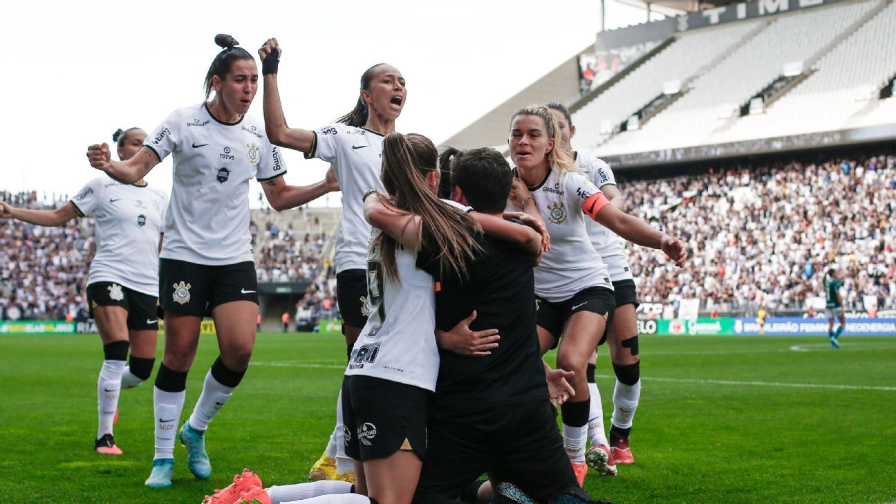 Corinthians divulga 39 mil ingressos vendidos para final do Brasileirão e  deve bater recorde de público do futebol feminino no país - ESPN