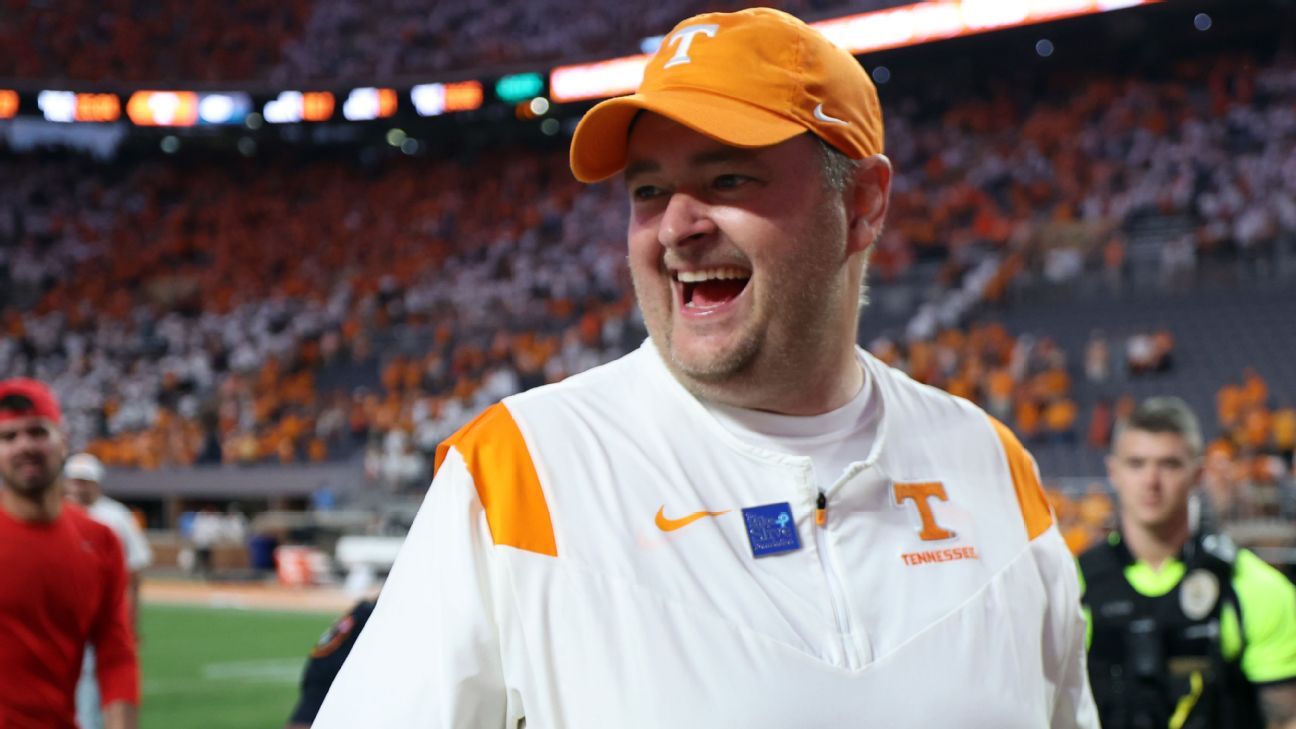 Tennessee coach Josh Heupel -'Huge relief' to avoid bowl ban - ESPN