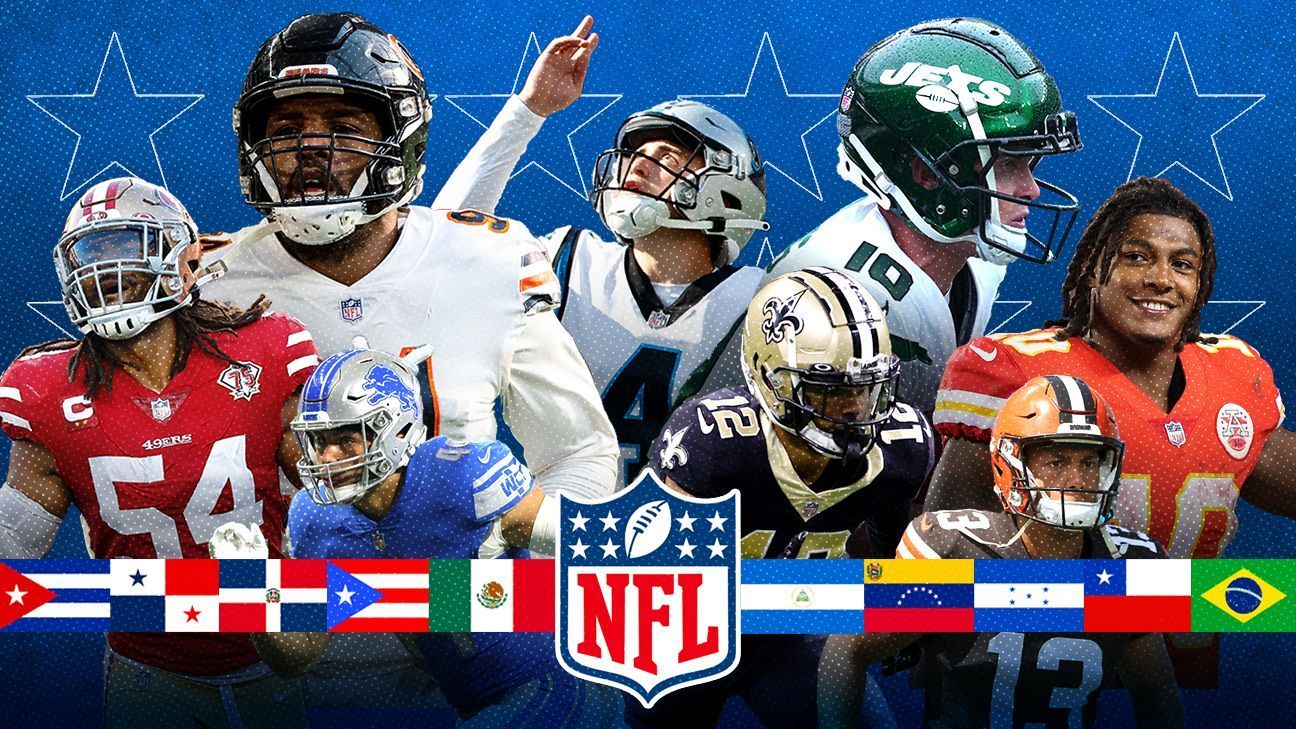 Latinos alrededor de la NFL en la Ronda de Comodines