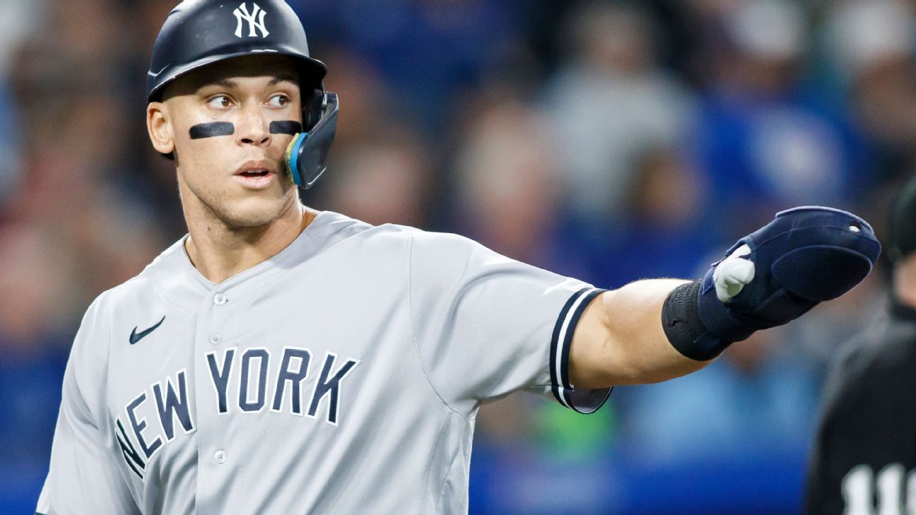 New York Yankees win, secure American League East crown as Aaron Judge stays at ..