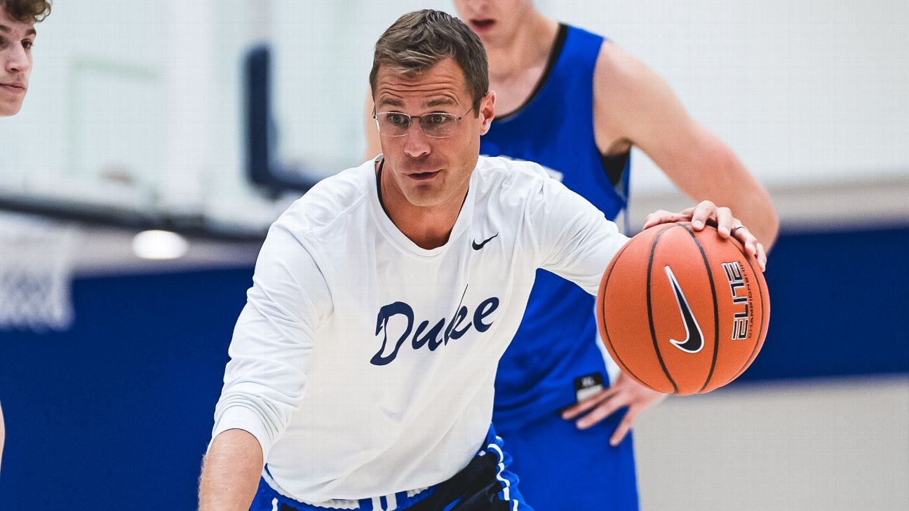 Duke and men's basketball coach Jon Scheyer reach agreement on