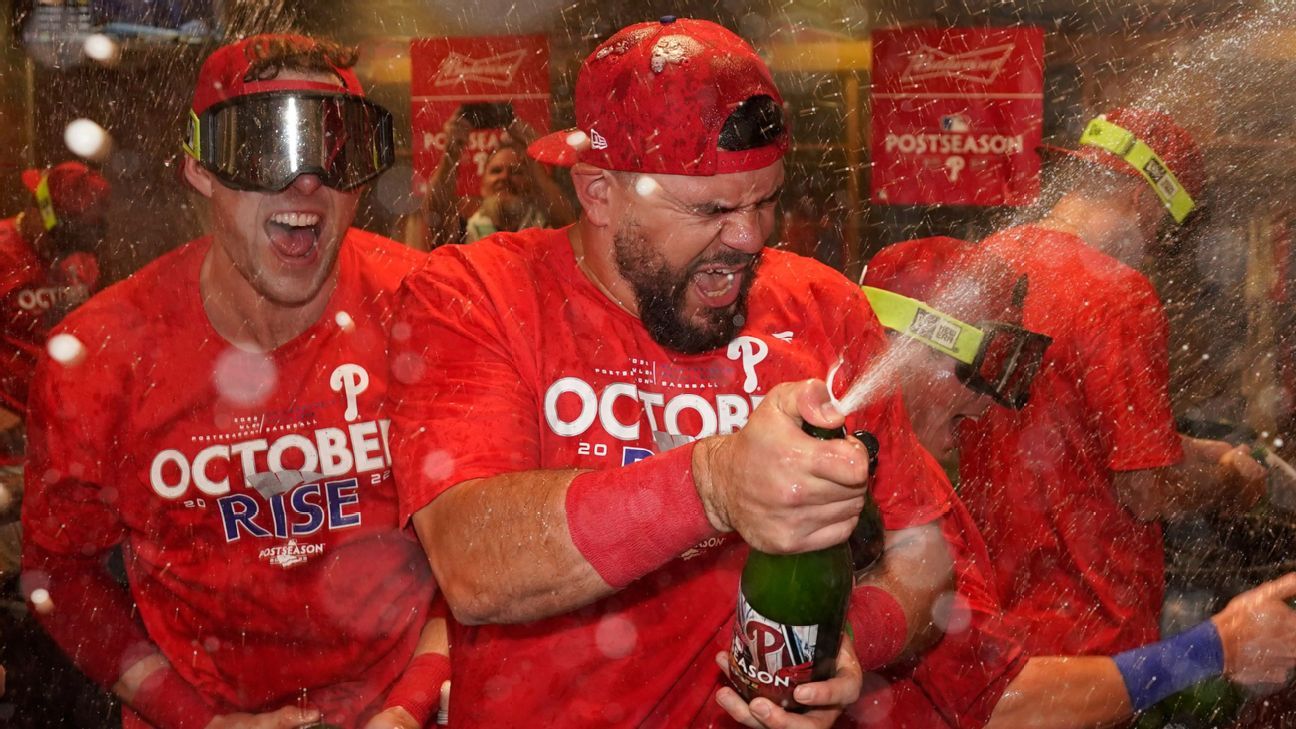 'We're not done': Confident Philadelphia Phillies win, secure first postseason b..