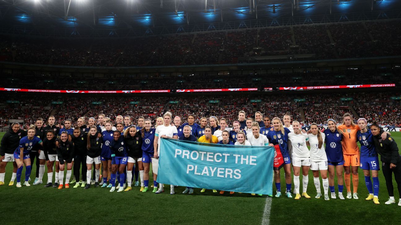 Proud of players for even being on field vs. England after 'extremely difficult ..