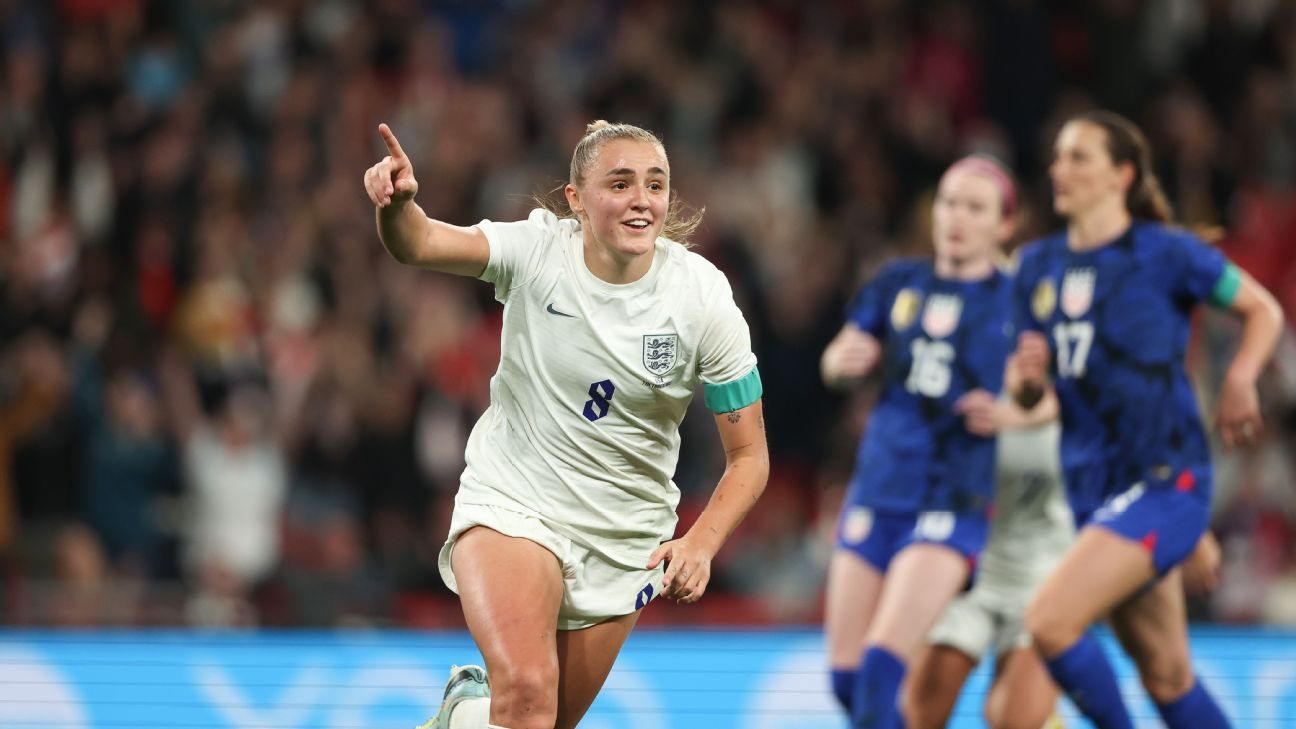 England prove their might against USWNT side in transition at Wembley