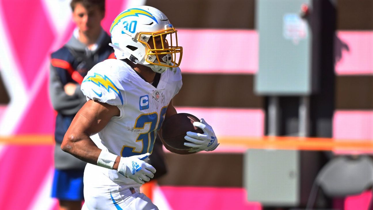 Chargers Announce Decision On Austin Ekeler For Week 4 - The Spun: What's  Trending In The Sports World Today