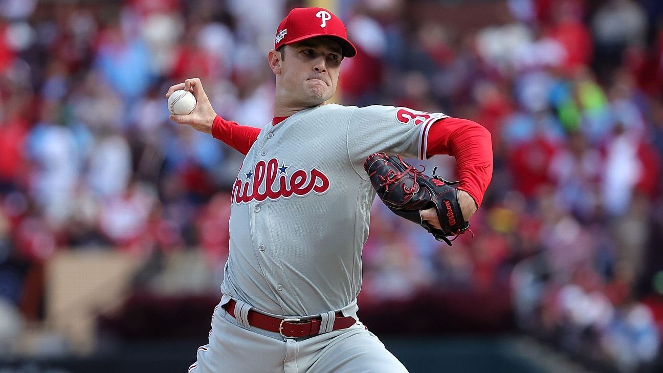 Phillies P David Robertson (calf) hopes to be ready for NLCS - ESPN