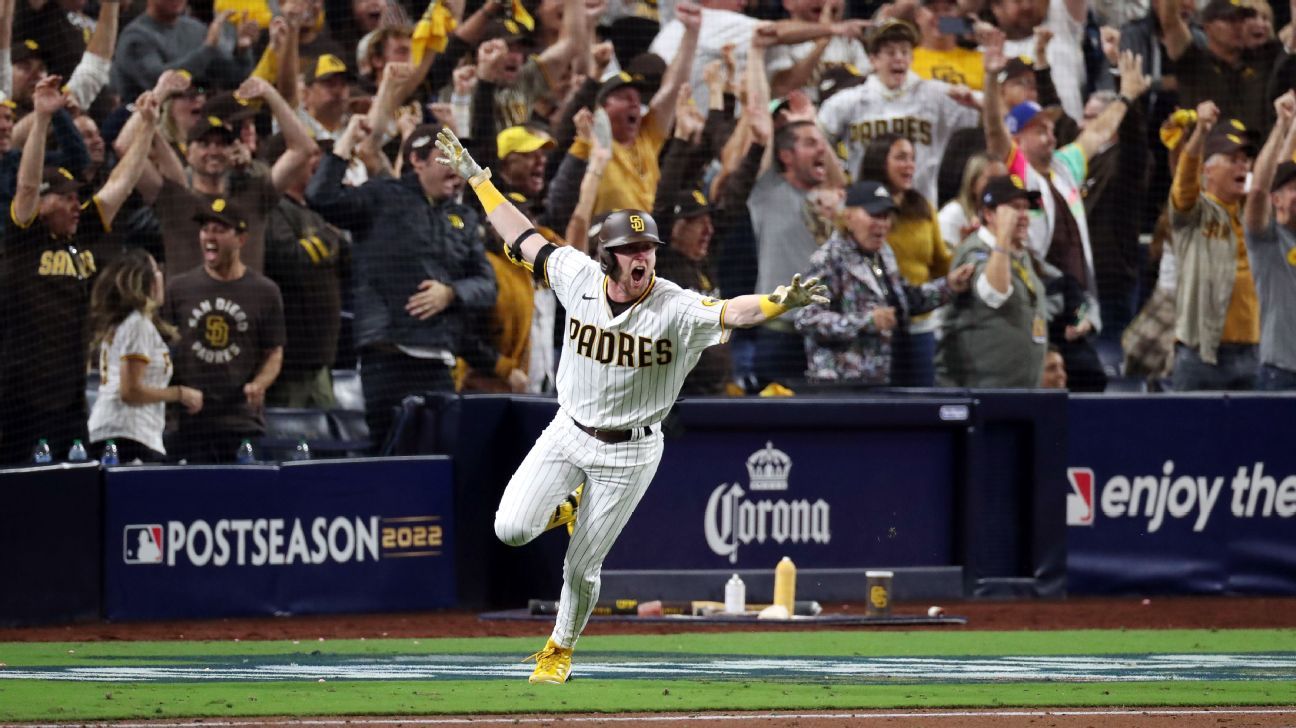 Padres eliminate Dodgers, advance to NLCS for 1st time since 1998 - ESPN