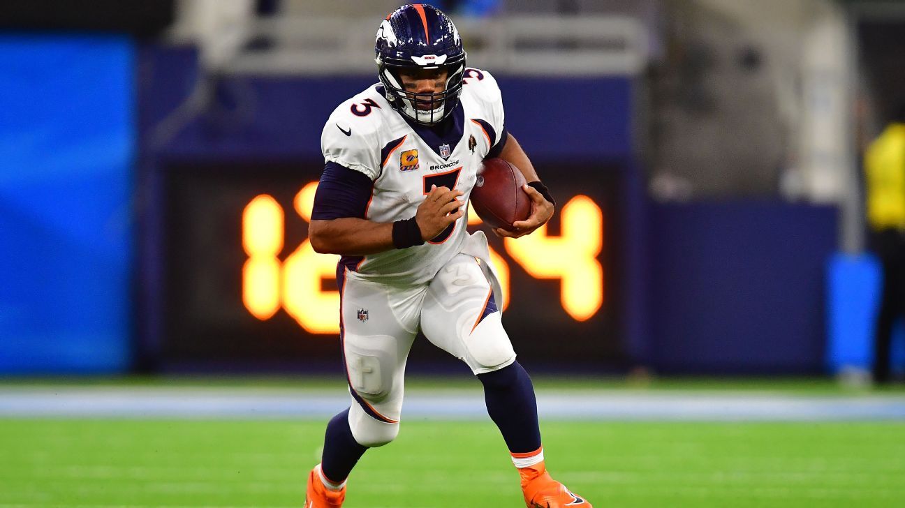 Broncos QB Russell Wilson day-to-day after MRI on hamstring