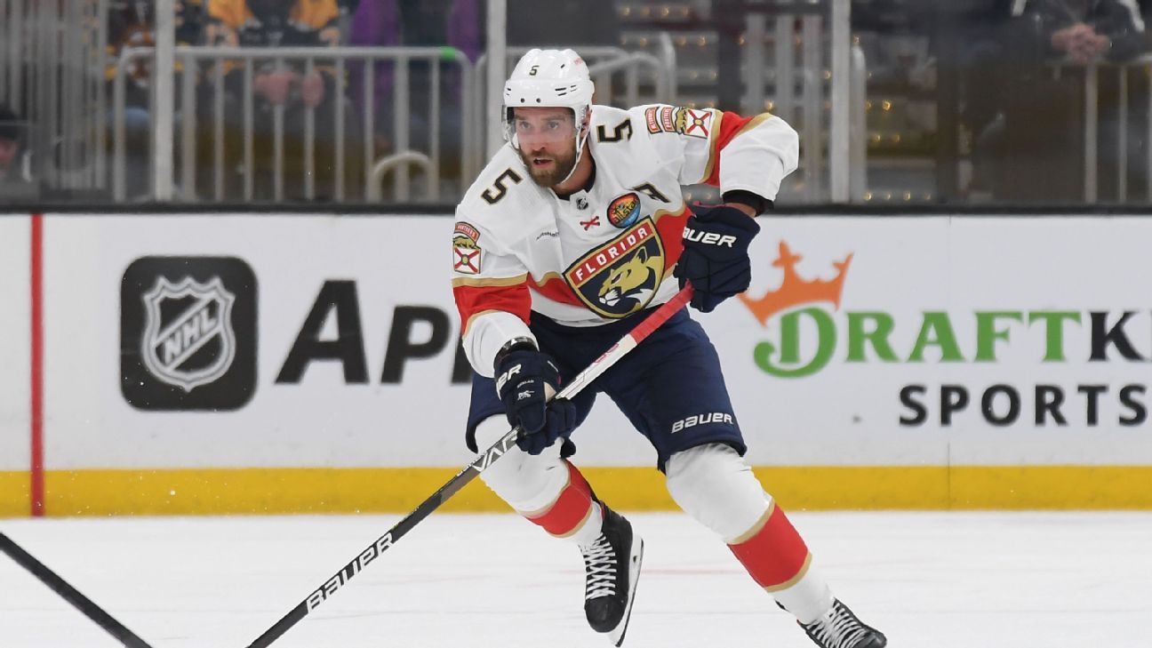 Florida star defenseman Ekblad on long-term IR