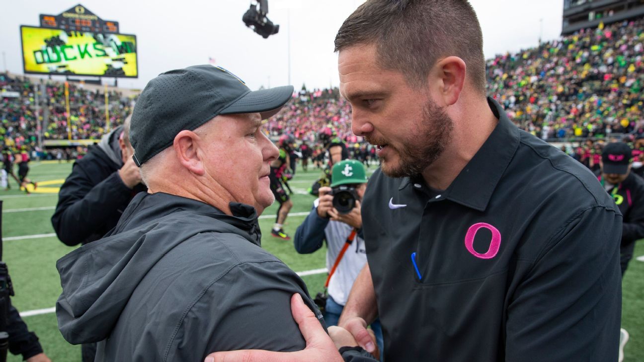 ESPN College Football on X: Oregon hands UCLA its first loss of