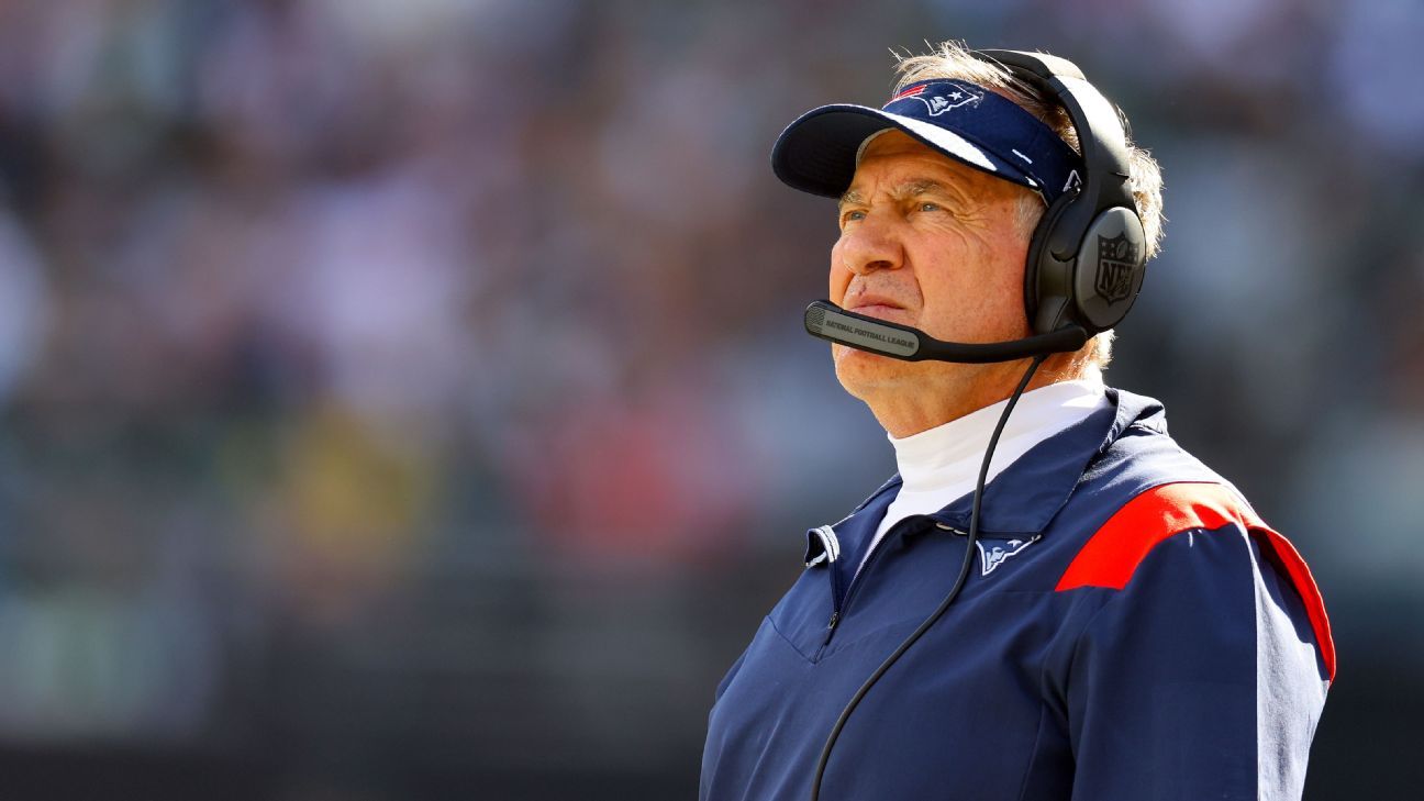 Coach Bill Belichick passes Halas, Patriots beat Jets 22-17