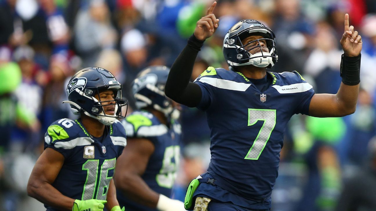 Seattle Seahawks QB Geno Smith Returns vs. New York Giants