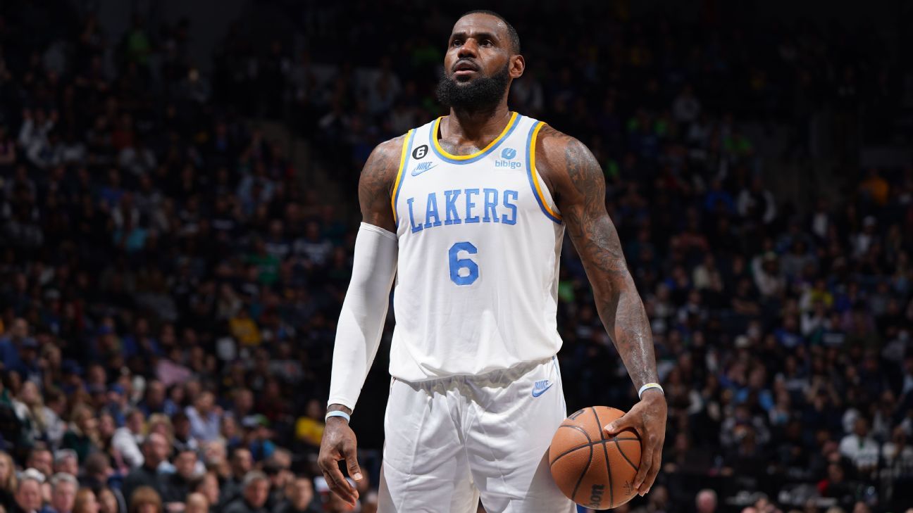 Hoop Central on X: REPORT: LeBron James will change his jersey to