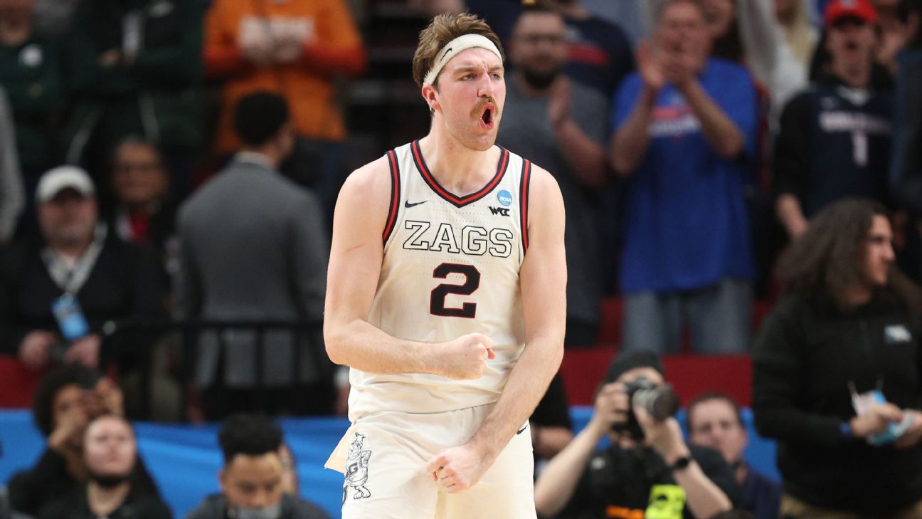 Stache cash can wait: Gonzaga's Drew Timme taking his time with