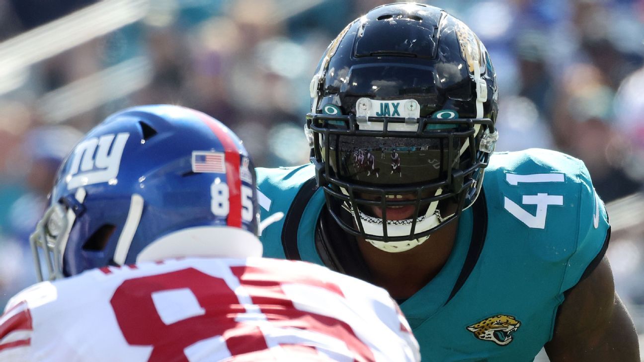 With 3 sacks against Colts, Jaguars pass rusher Josh Allen