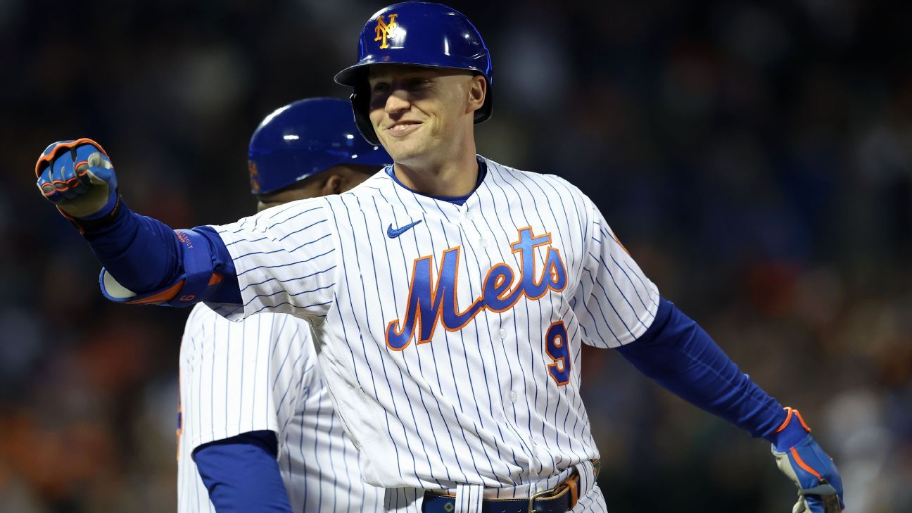 ESPN Sunday Night Baseball mic'ing up Mets' Brandon Nimmo