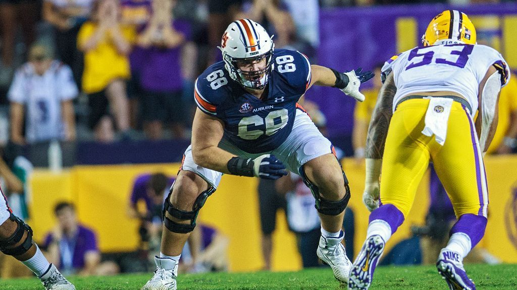 Auburn starting RT Troxell (knee) out for season