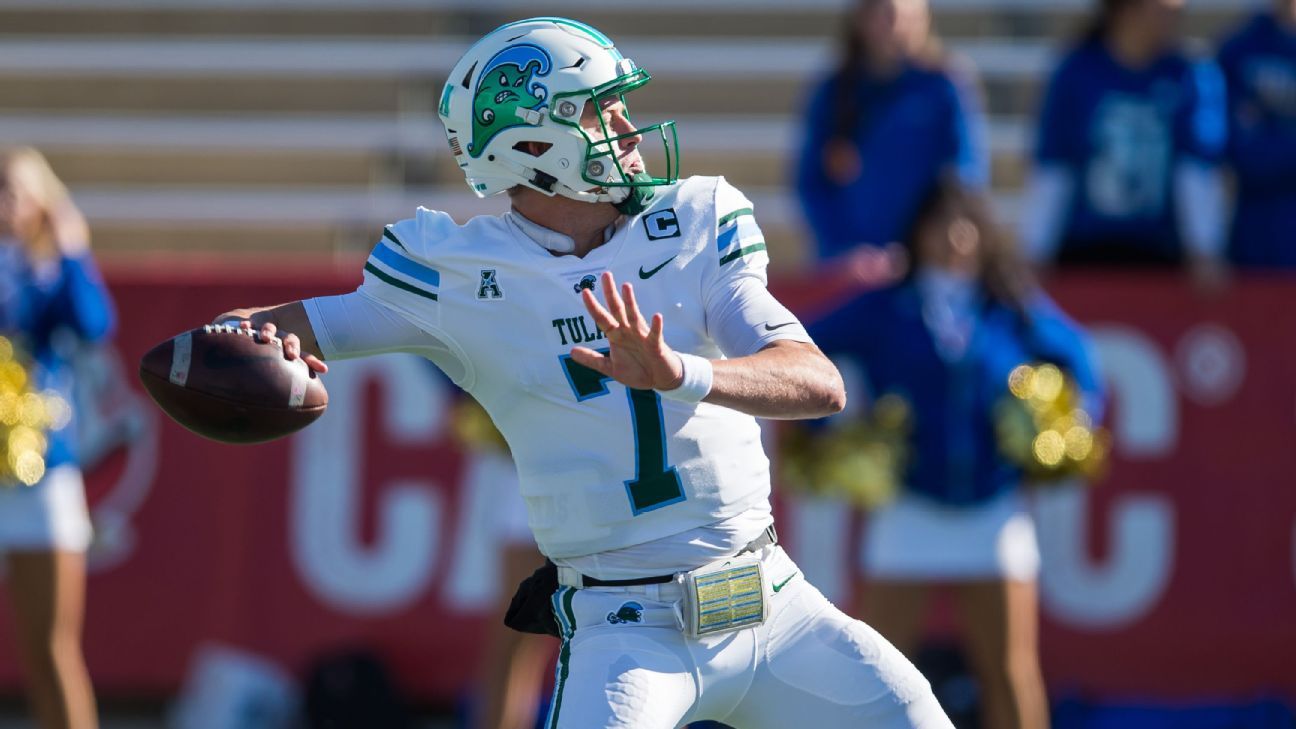 Sources: Tulane QB Pratt (knee) game-time call