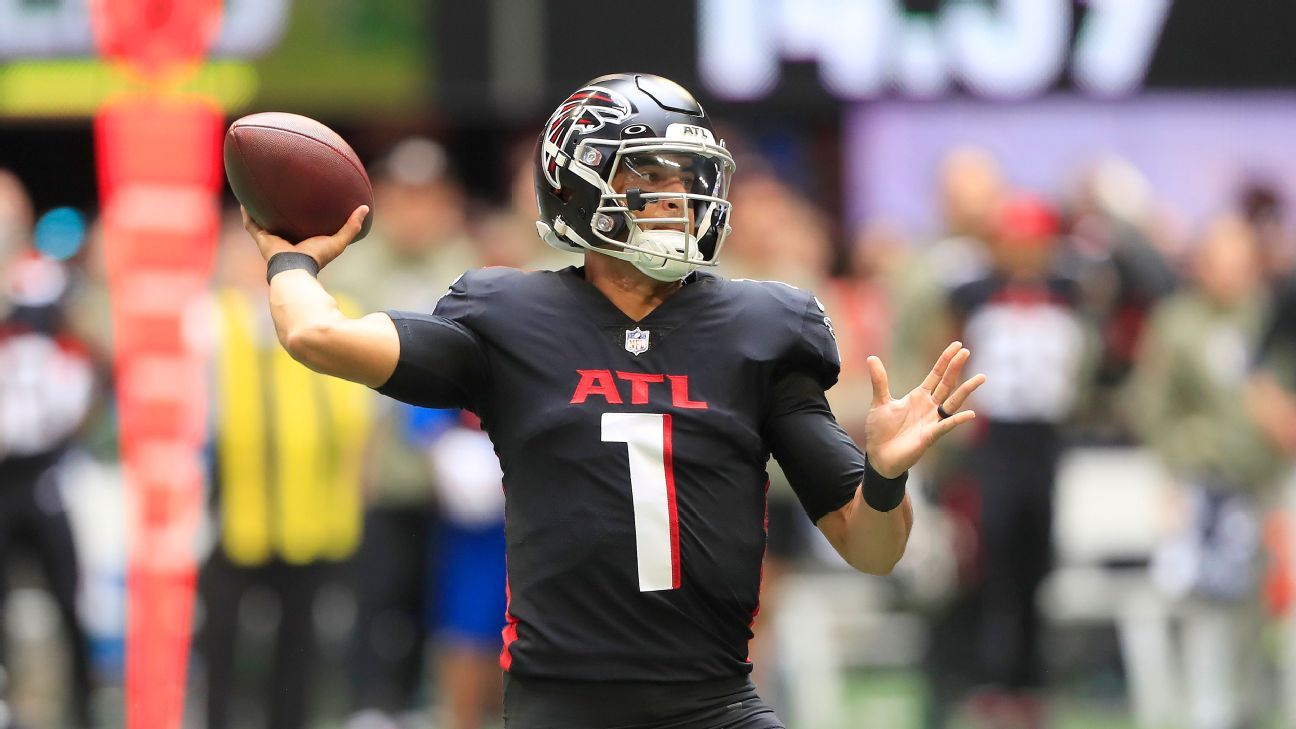 Marcus Mariota has helped the Atlanta Falcons become a playoff contender