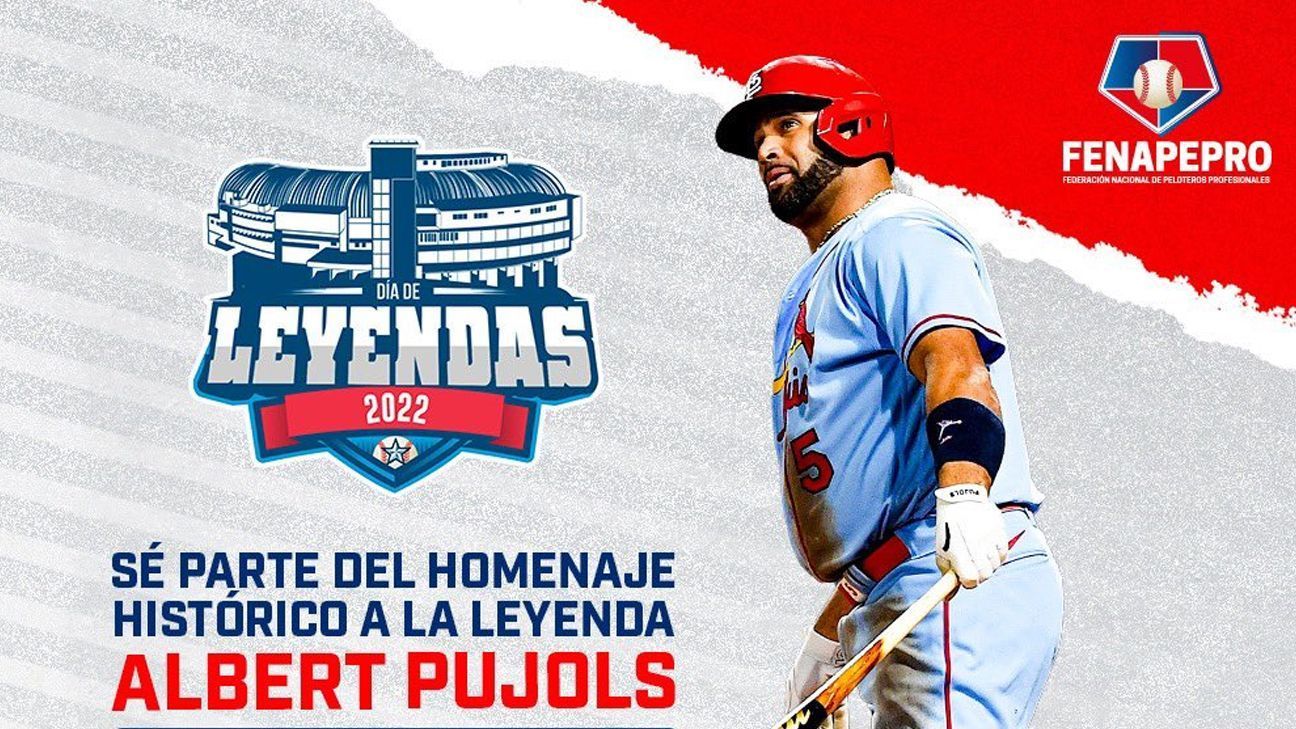 Albert Pujols y más leyendas en los Cardenales de San Luis