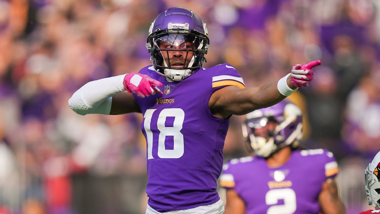 Vikings' Justin Jefferson primed to become NFL's highest-paid WR – NBC  Sports Bay Area & California