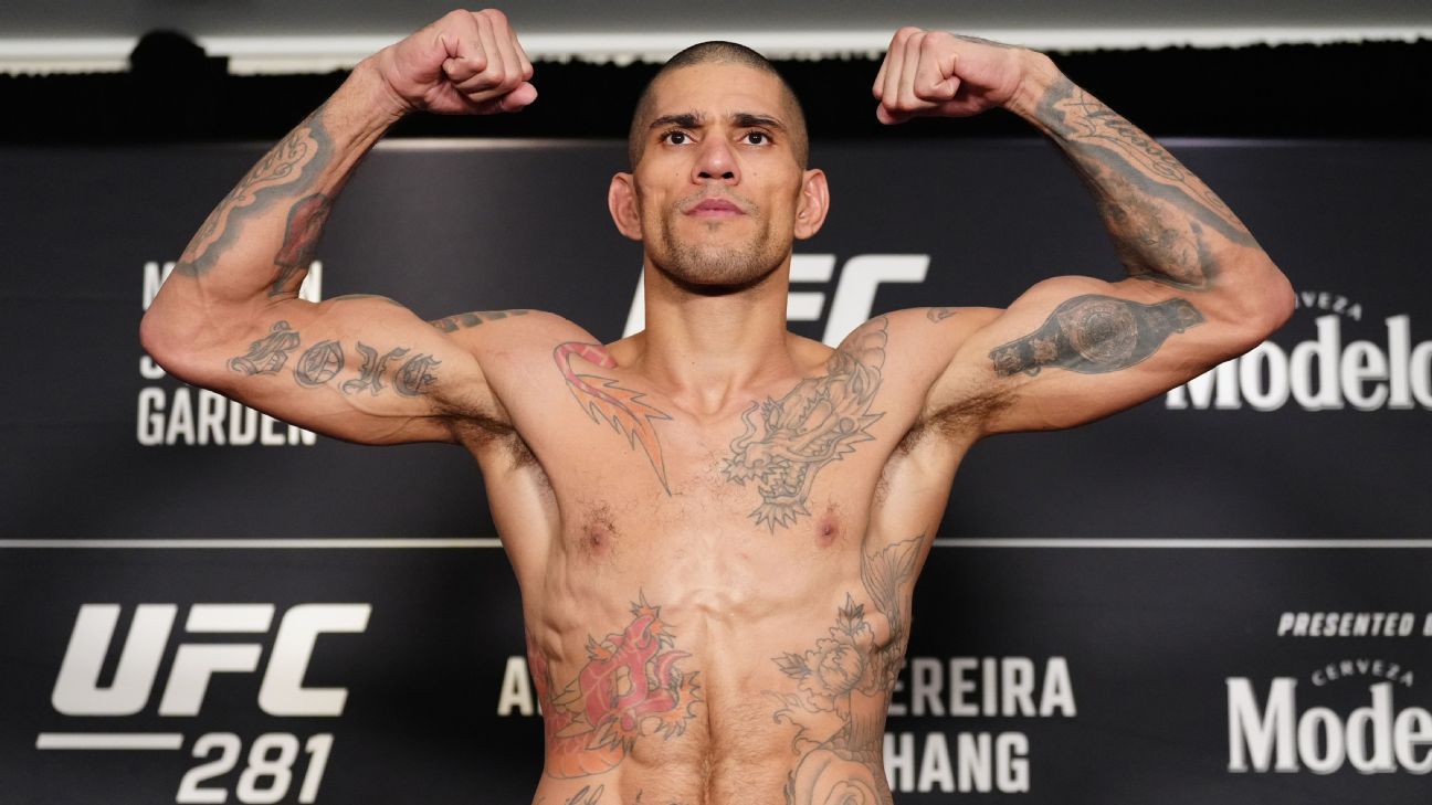 Eternizado! Alex Poatan tatua cinturão do UFC no braço após derrotar