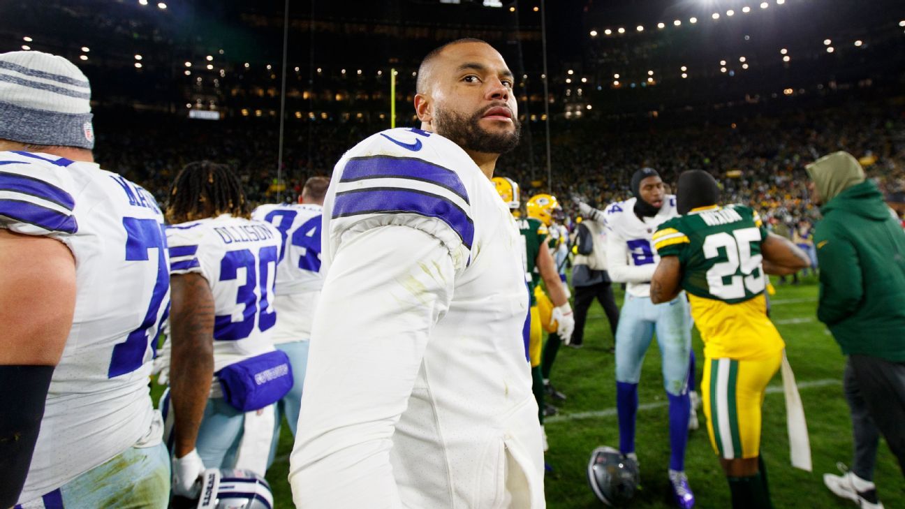 Dallas Cowboys lose to Green Bay Packers 31-28