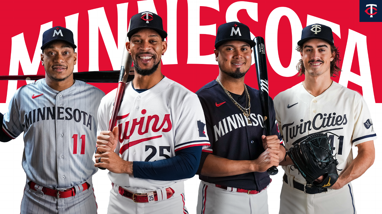 Minnesota Twins unveil redesigned uniforms