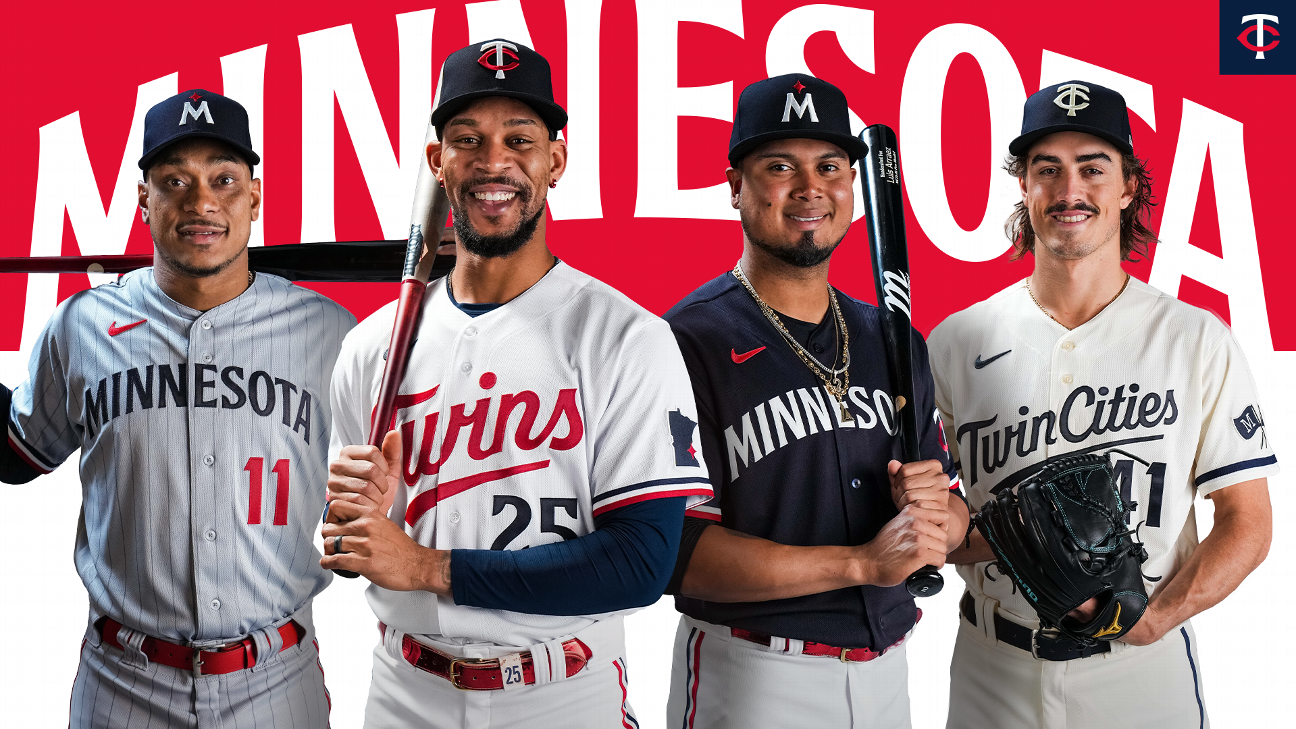 Minnesota Twins unveil redesigned uniforms ESPN