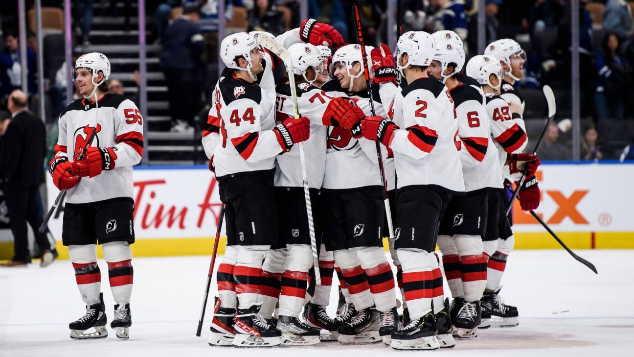 Hughes scores 1, sets up 2 by Bratt, Devils beat Canes 3-0 - The