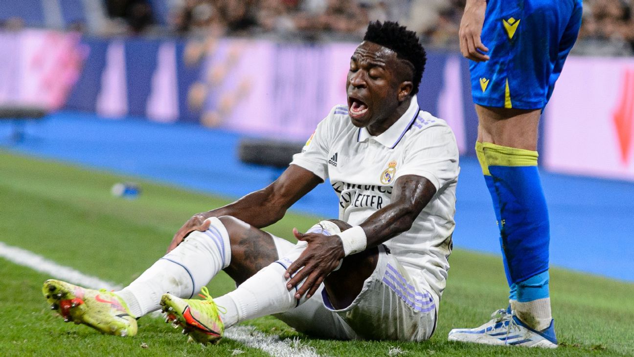Vinicius Jr.'s months-long injury absence could put nail in Real Madrid's  La Liga title challenge 