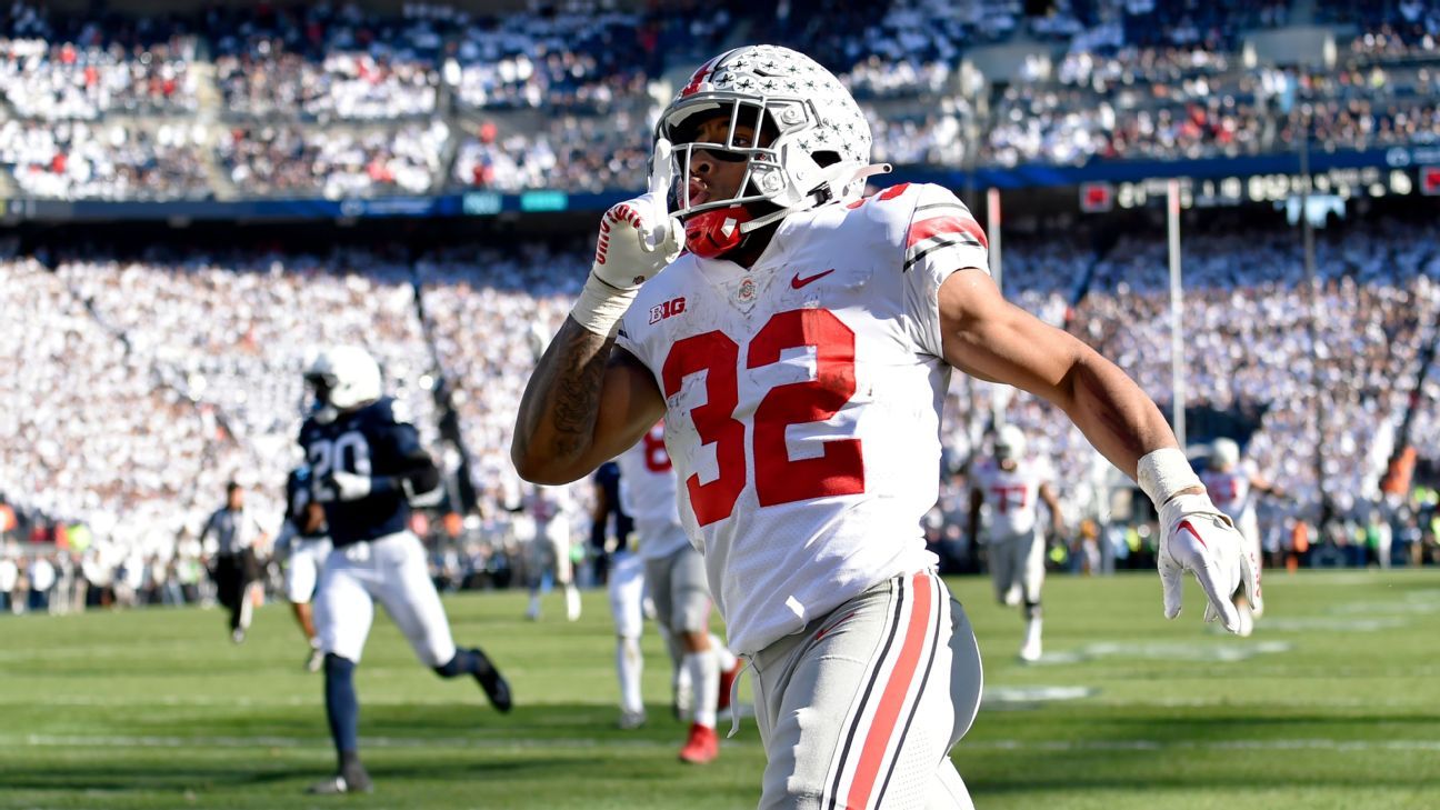 Buckeyes top RB Henderson out against Terps