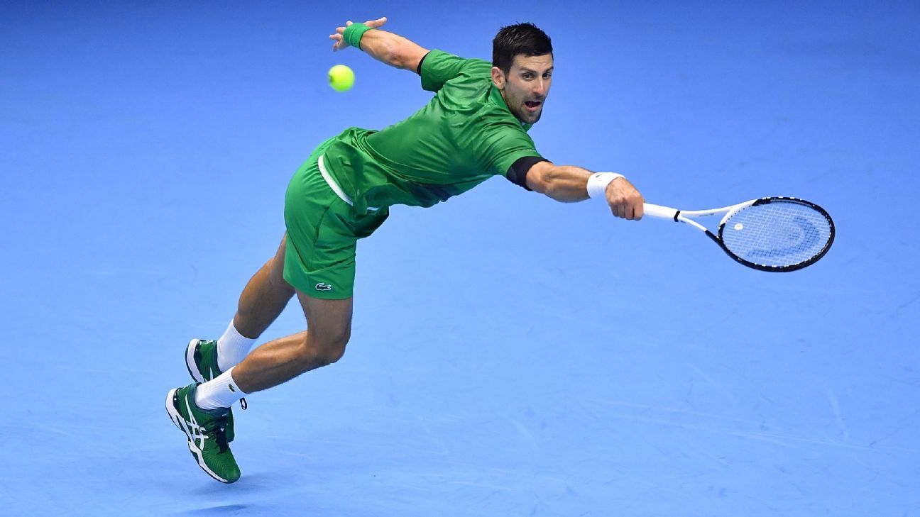 Top 5 Los Mejores Puntos De Djokovic En Las Atp Finals 2022 Espn