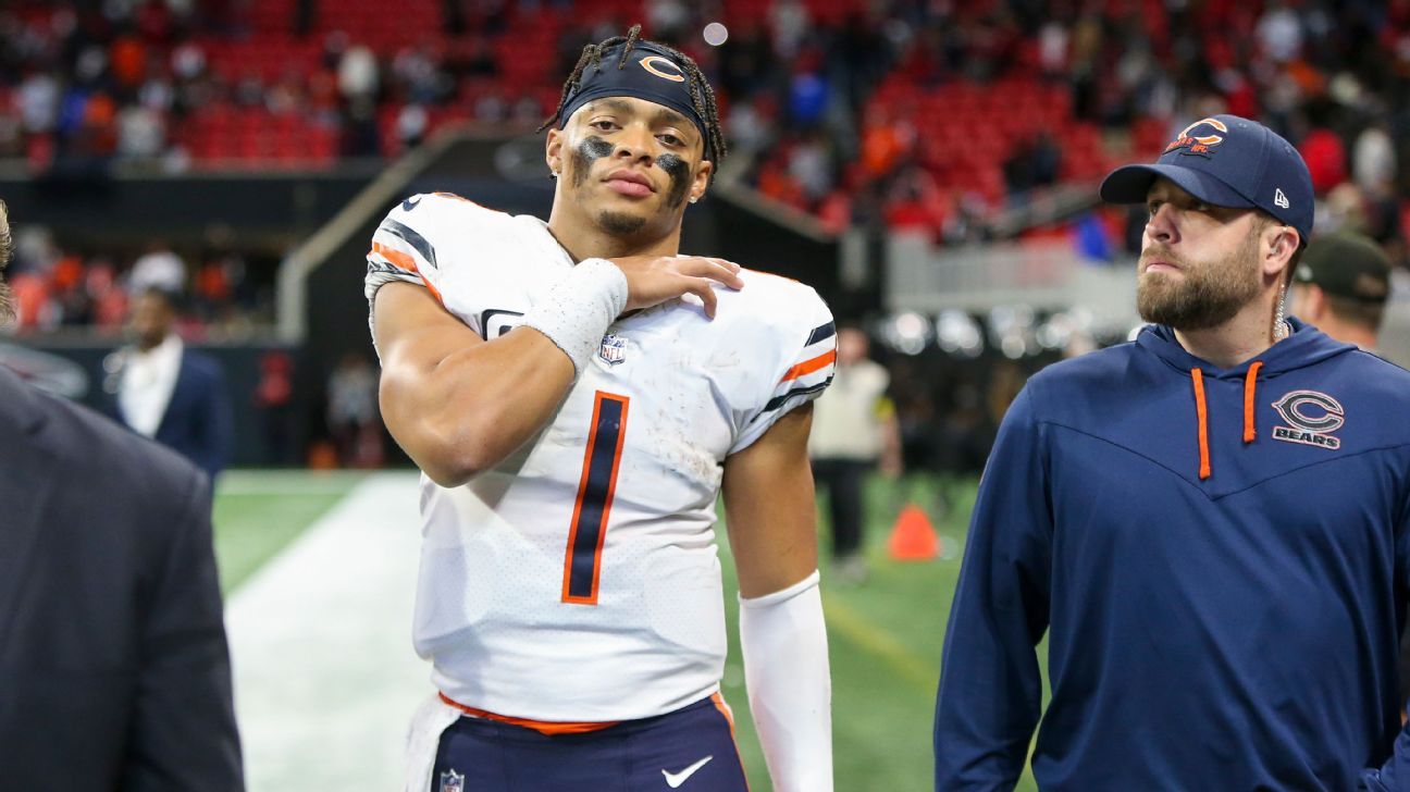 NFL Week 9 bold predictions: Justin Fields' career day lifts Bears over  Dolphins; Kadarius Toney TD?