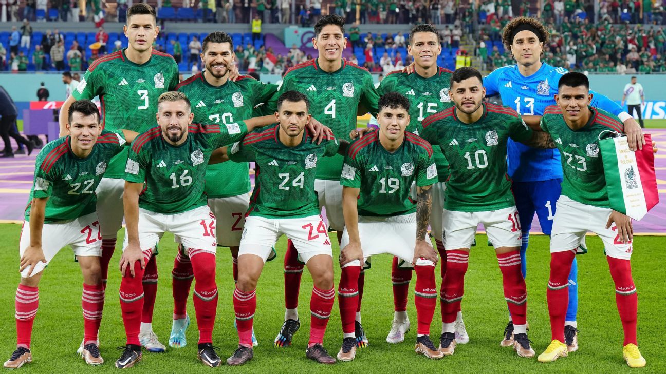 La selección de México en el Mundial de Qatar