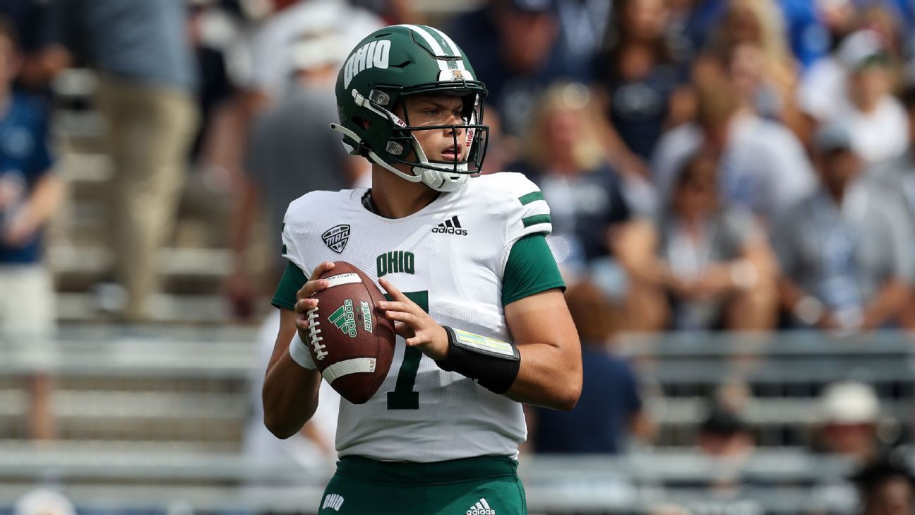 Sources: Ohio star QB Rourke to start vs. Aztecs