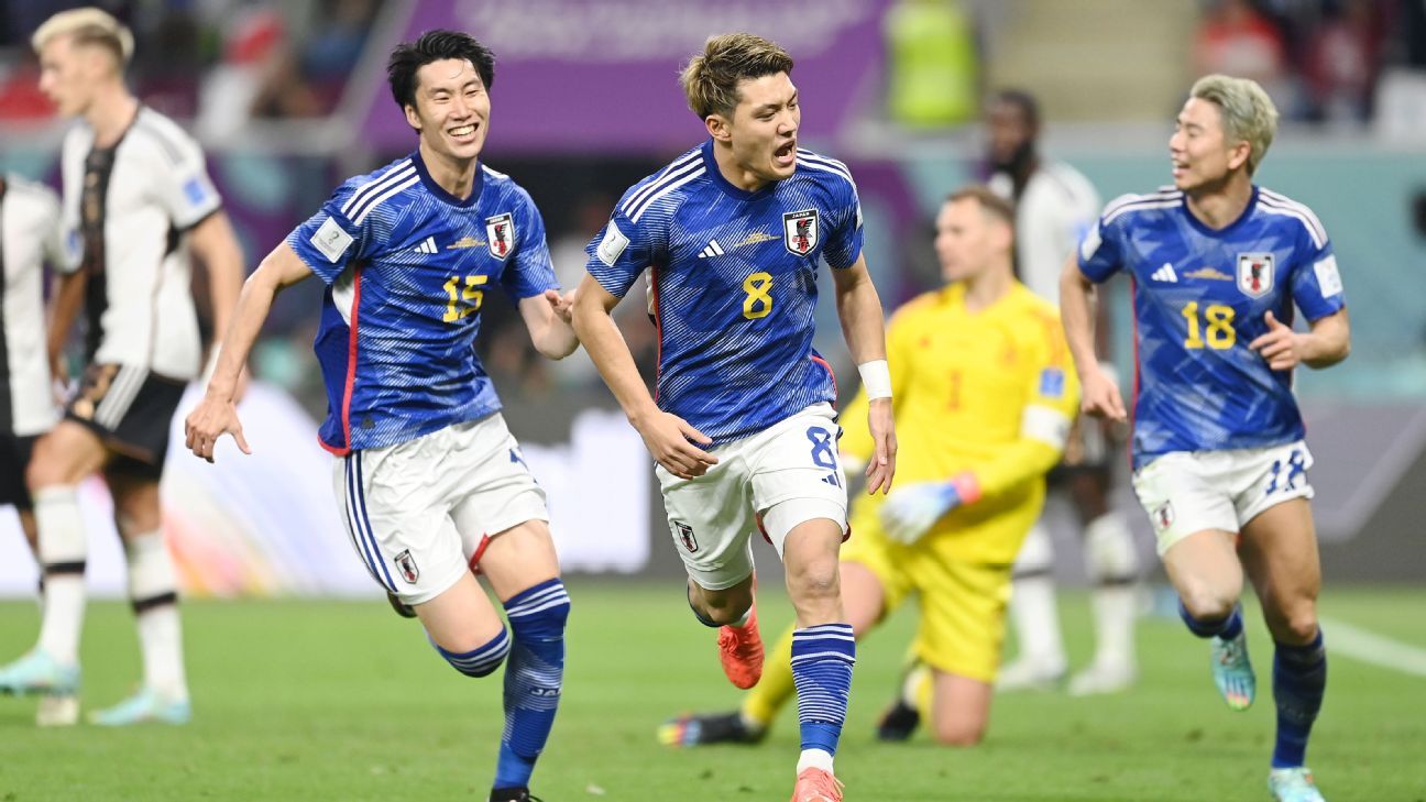 Alemania vs. Japón Reporte del Partido 23 noviembre, 2022 ESPN