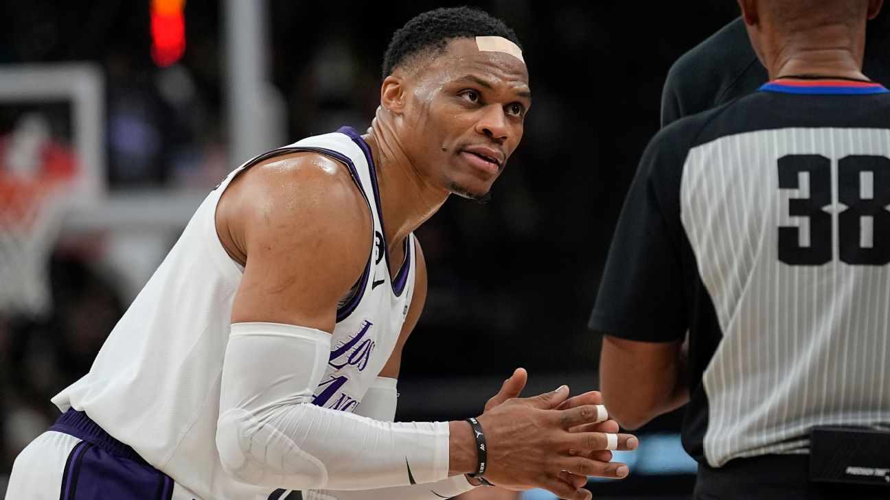 Lakers considering trading Westbrook to the Bulls in exchange for