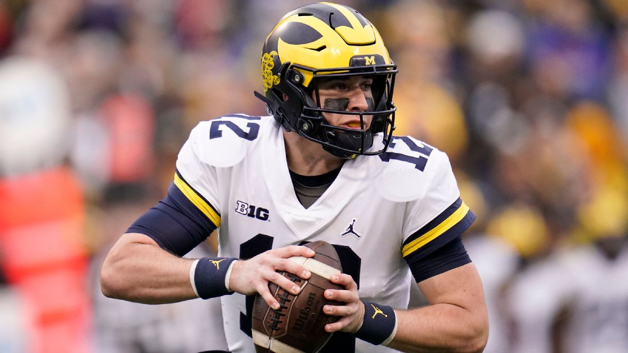 Former Michigan QB Cade McNamara transferring to Iowa