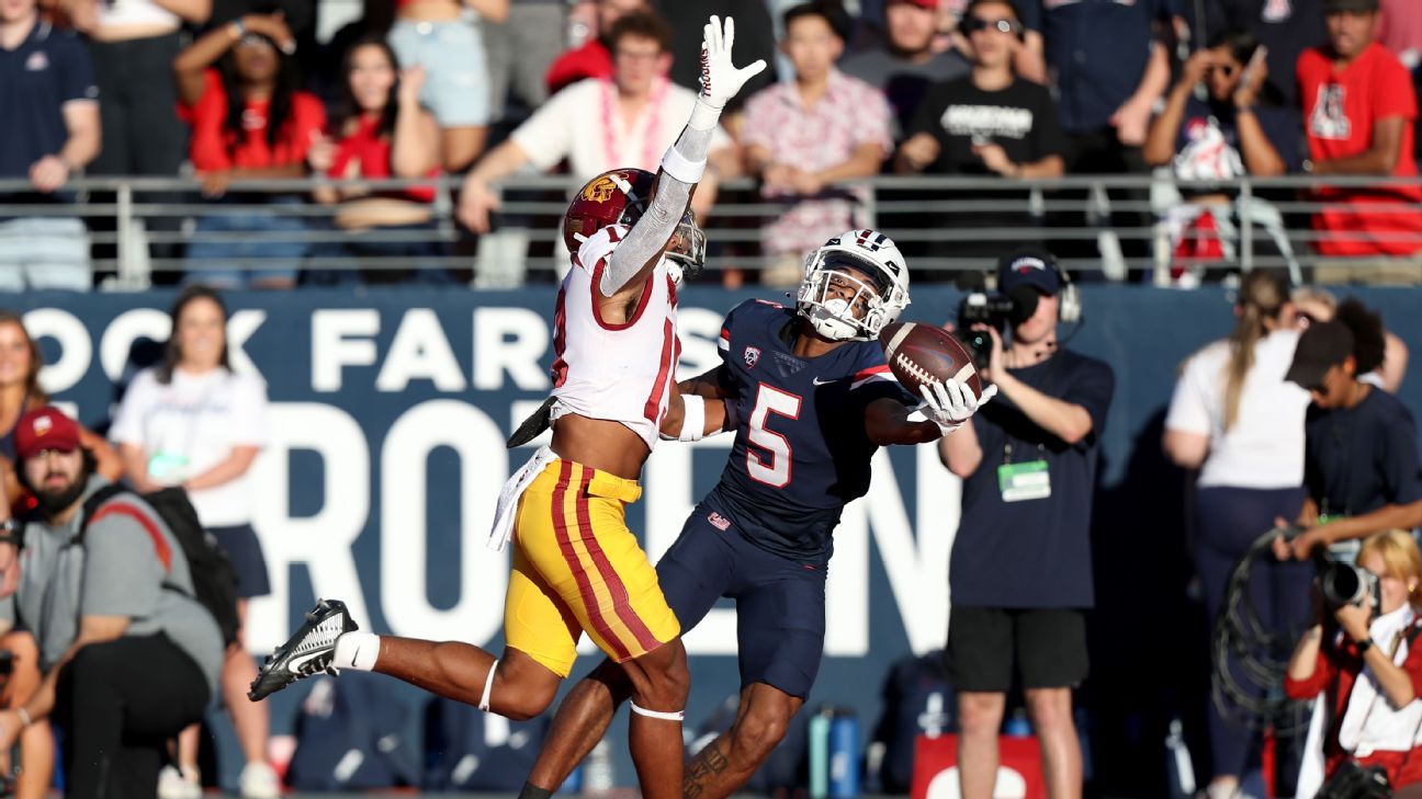 Arizona's All-Pac-12 WR Dorian Singer heading to USC