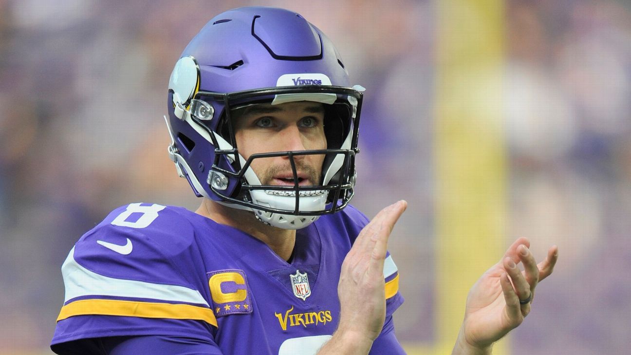 Vikings open vs. Bucs with Kirk Cousins once again playing for a