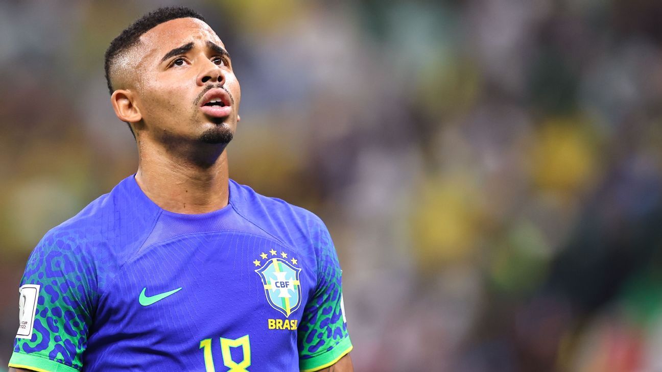 Arsenal S Gabriel Jesus Out Around 3 Months Sources