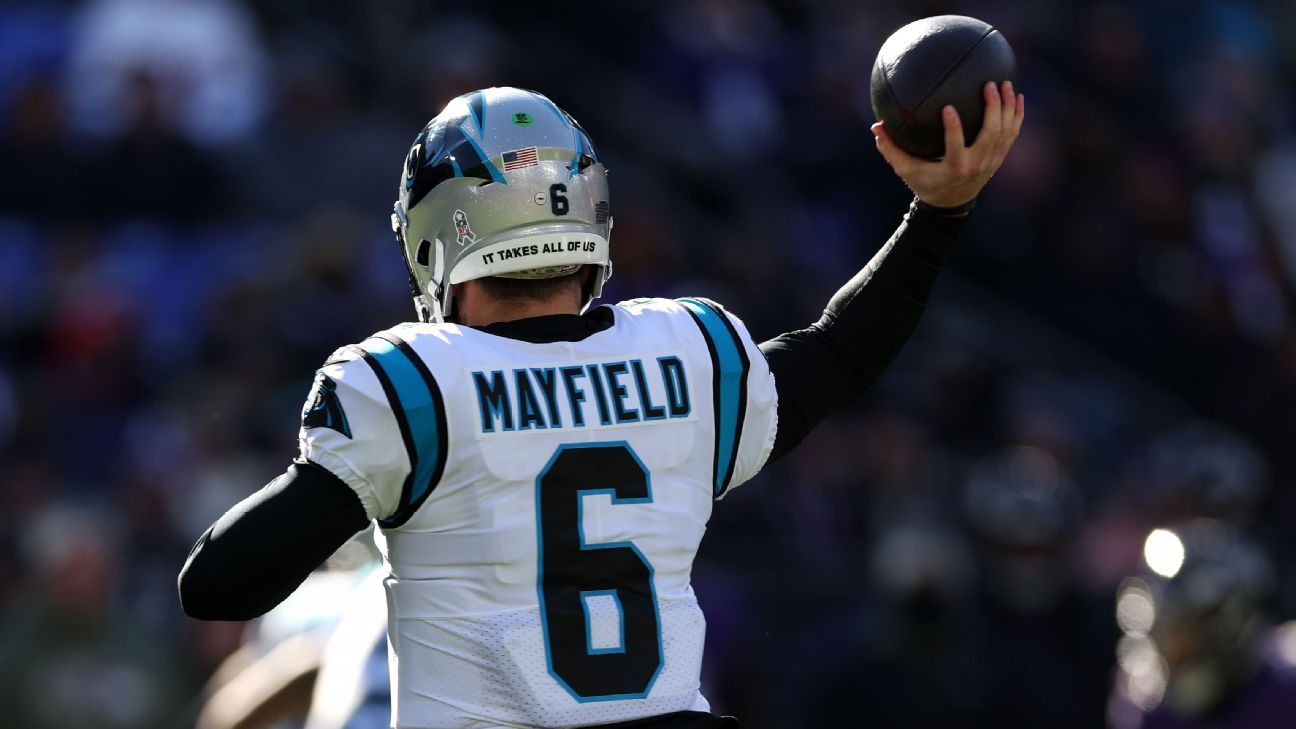 Baker Mayfield joins Rams after release from Panthers: reports