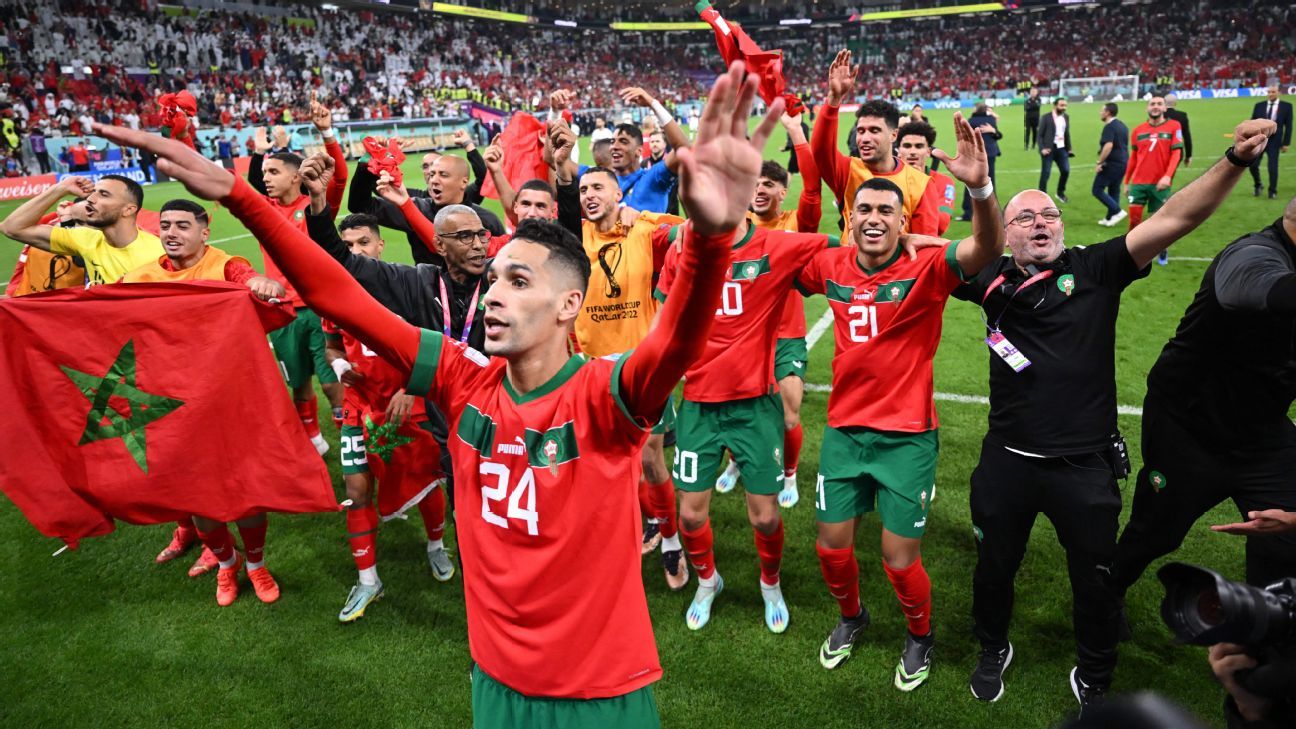 2022 World Cup stats Morocco's historic first, Ronaldo's barren 570