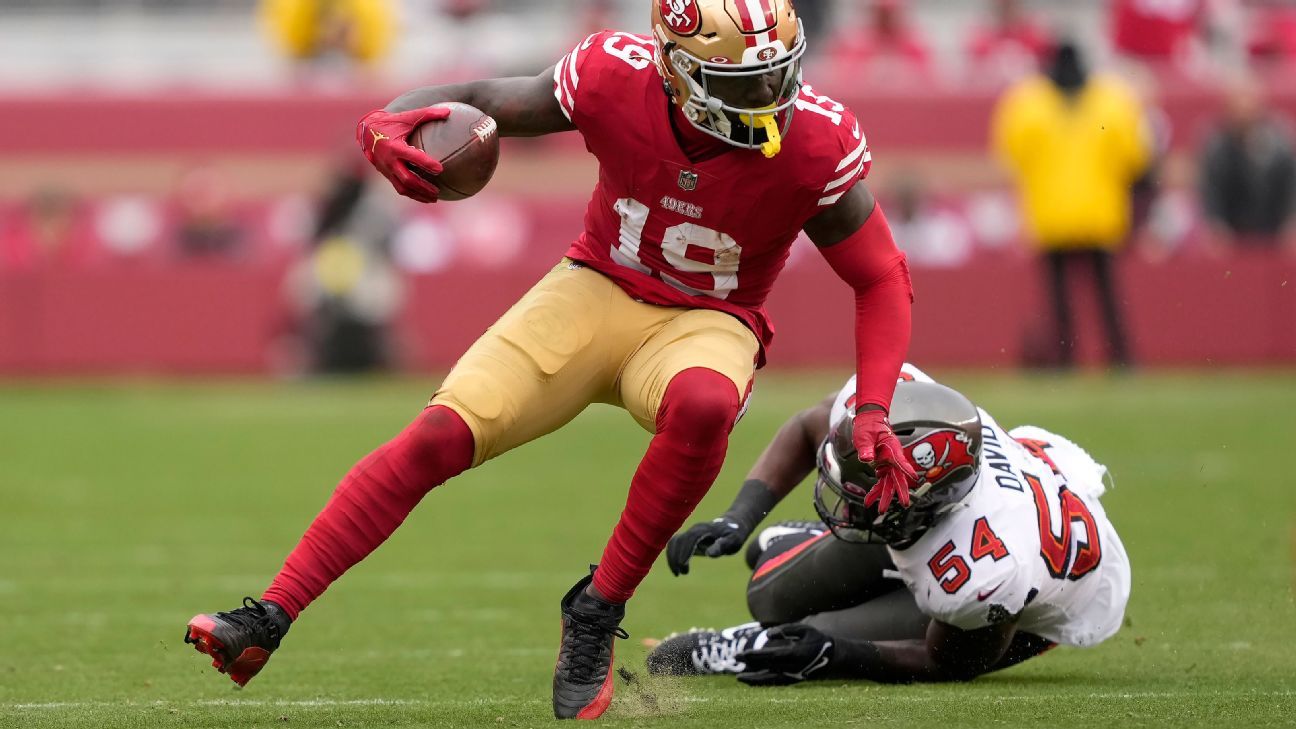 Youth San Francisco 49ers Deebo Samuel Nike Scarlet Game Jersey