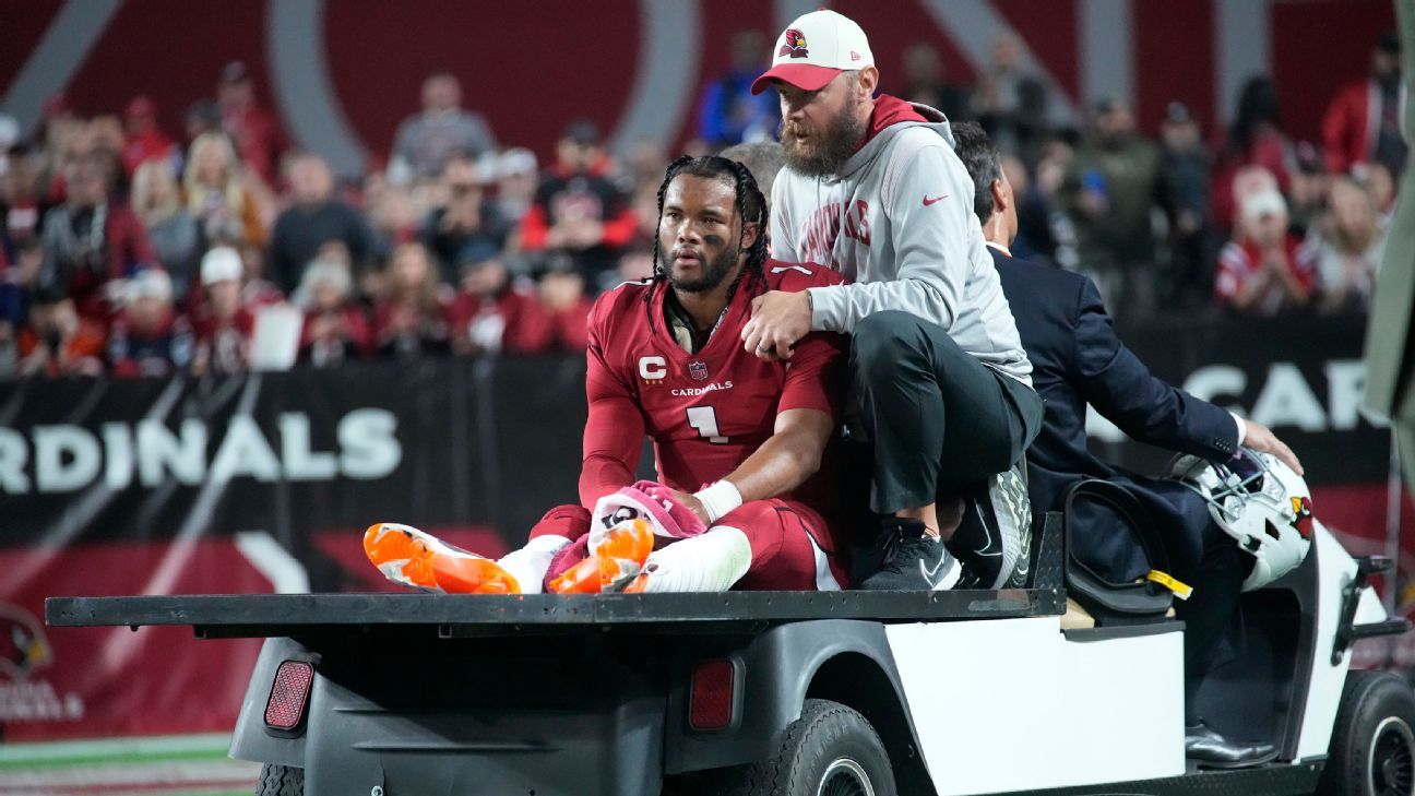 Kyler Murray injury adjusts Week 12 Monday Night Football odds