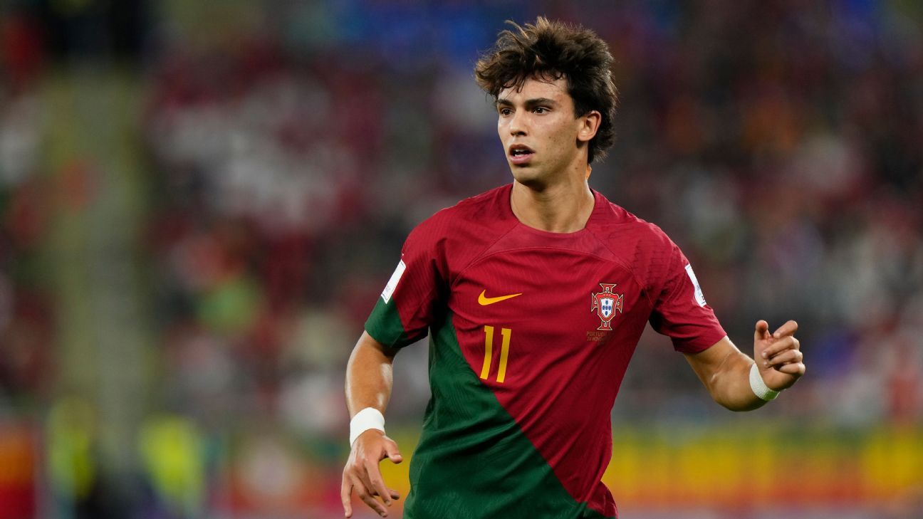 22 23 Portuguesa Joao Felix Soccer Jerseys Player Version