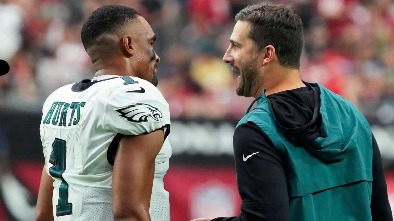 ‘I just want to give him his flowers’: Eagles rally around Sirianni’s contract extension